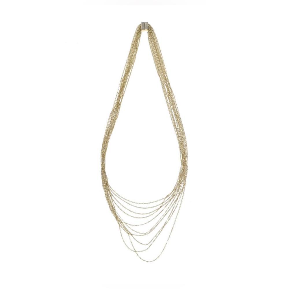 APM Monaco Gold Cascading Necklace (rare find!)
